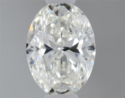 0.5 carat I-VS1 Natūralus Oval Deimantas (1)