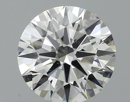 0.37 carat G-SI1 Excellent cut Natūralus Round Deimantas (1)