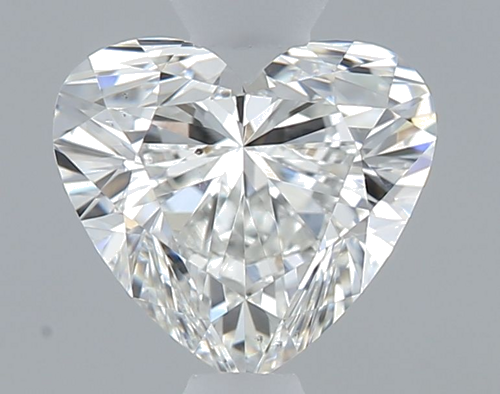 0.5 carat G-VS2 Natūralus Heart Deimantas (1)