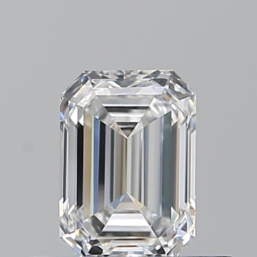 0.52 carat F-VVS2 Natūralus Emerald Deimantas (1)