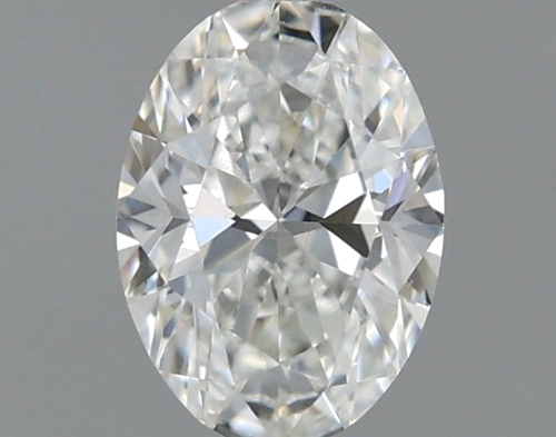 0.5 carat G-VS2 Natūralus Oval Deimantas (1)