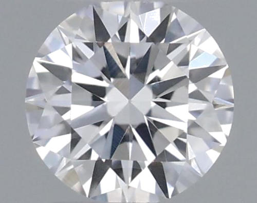 0.19 carat E-VVS2 Very Good cut Natūralus Round Deimantas (1)