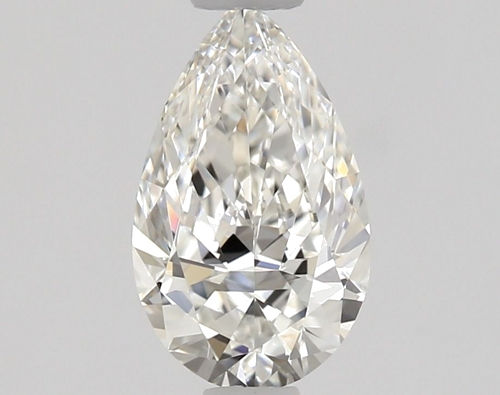 0.55 carat G-VVS2 Natūralus Pear Deimantas (1)