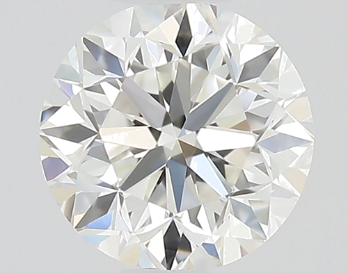 0.5 carat H-VVS1 GD cut Natūralus Round Deimantas (1)