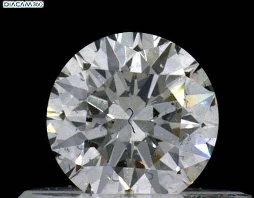 0.36 carat H-SI1 Excellent cut Natūralus Round Deimantas (1)