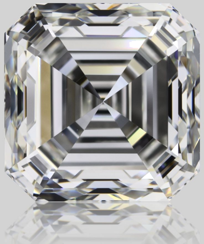 2.01 carat H-VVS1 Natūralus Asscher Deimantas (1)