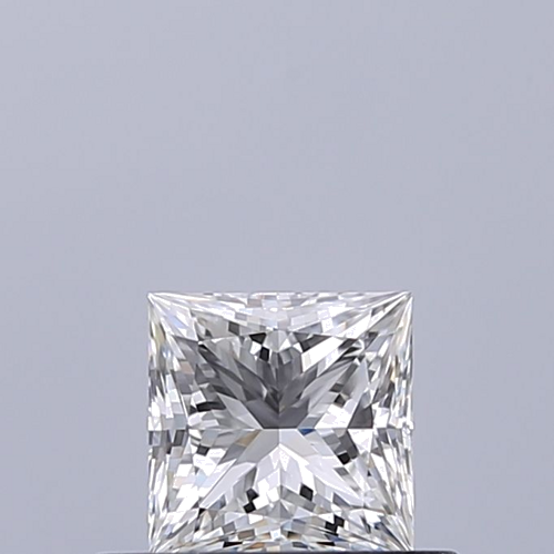 0.44 carat F-VVS1 Natūralus Princess Deimantas (1)