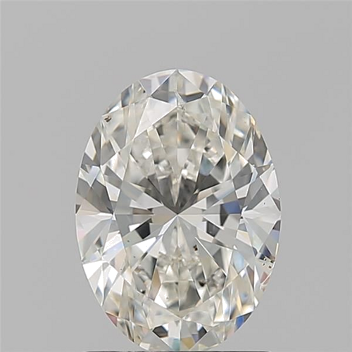 1.2 carat F-SI2 Natūralus Oval Deimantas (1)