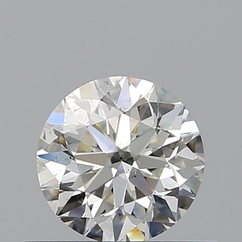 0.51 carat K-SI1 Very Good cut Natūralus Round Deimantas (1)