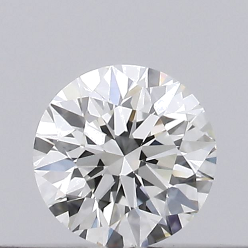 0.18 carat H-VVS1 Excellent cut Natūralus Round Deimantas (1)