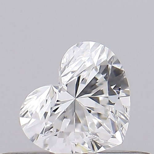0.25 carat F-VVS2 Natūralus Heart Deimantas (1)