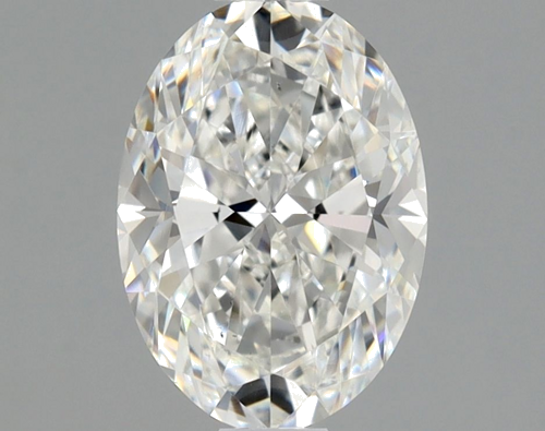 1.0 carat F-VS2 Natūralus Oval Deimantas (1)
