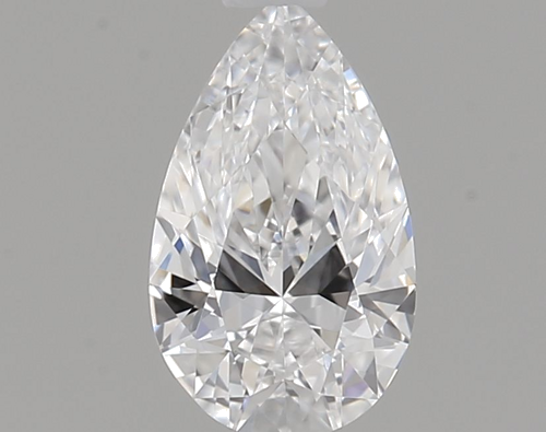 0.3 carat D-VS1 Natūralus Pear Deimantas (1)