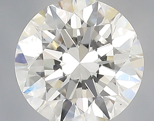 0.54 carat G-SI1 Excellent cut Natūralus Round Deimantas (1)