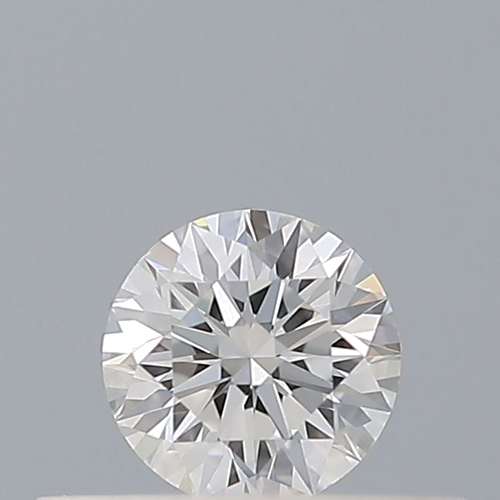 0.19 carat F-VVS2 Excellent cut Natūralus Round Deimantas (1)