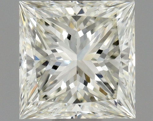 0.53 carat J-VVS2 Natūralus Princess Deimantas (1)