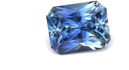0.52 carat BLUE Radiant Safyras (1)