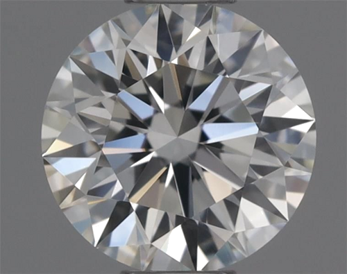 0.37 carat H-VVS2 Excellent cut Natūralus Round Deimantas (1)