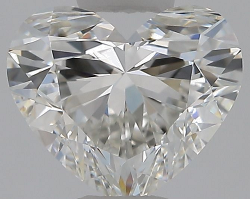 0.91 carat G-VVS2 Natūralus Heart Deimantas (1)