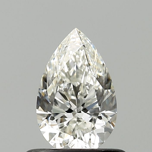0.53 carat H-VVS2 Natūralus Pear Deimantas (1)