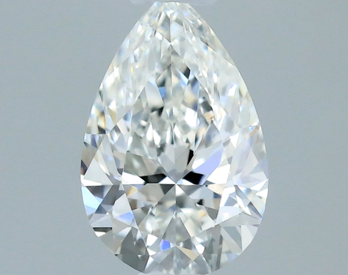 0.3 carat G-VVS2 Natūralus Pear Deimantas (1)