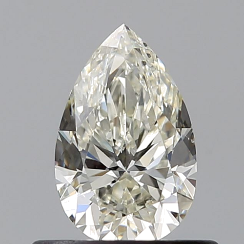 0.52 carat K-SI1 Natūralus Pear Deimantas (1)