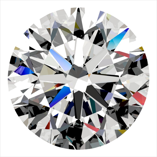 0.3 carat G-VS2 Very Good cut Natūralus Round Deimantas (1)
