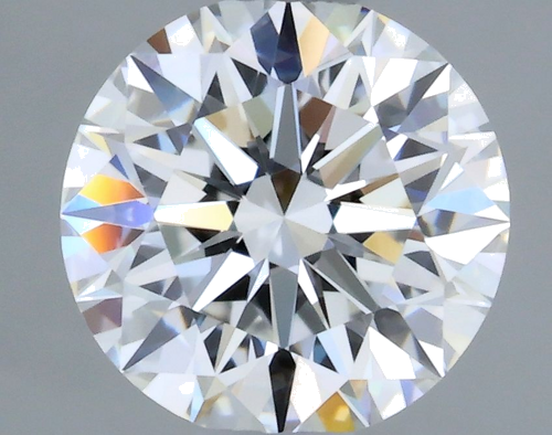 0.57 carat F-VVS1 Excellent cut Natūralus Round Deimantas (1)