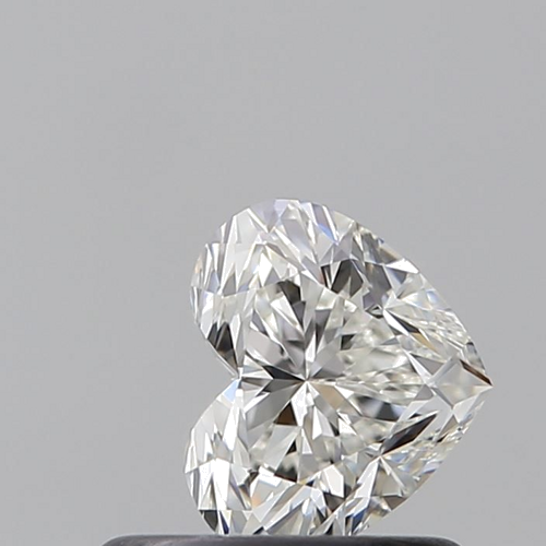 0.54 carat I-VS1 Natūralus Heart Deimantas (1)