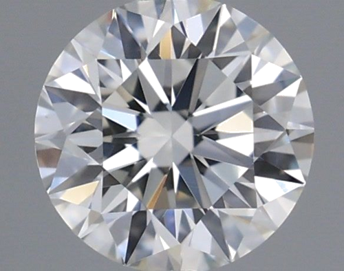 0.32 carat H-VVS2 Excellent cut Natūralus Round Deimantas (1)
