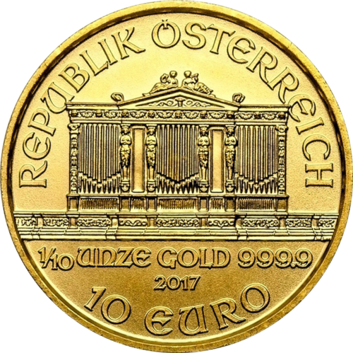 1/10 oz Austrijos Filharmonija auksinė moneta (Mix metai) (2)