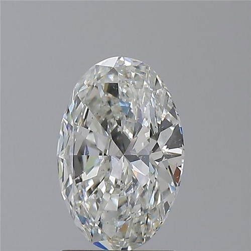 1.5 carat H-SI2 Natūralus Oval Deimantas (1)