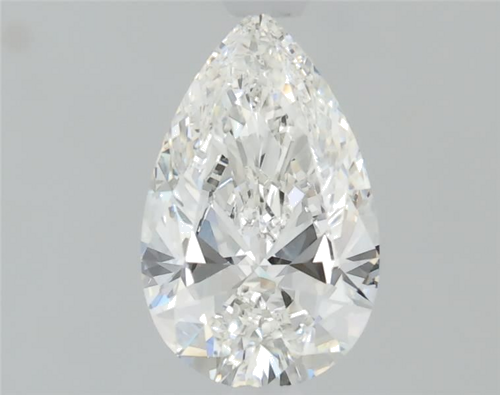 0.59 carat F-VS2 Natūralus Pear Deimantas (1)