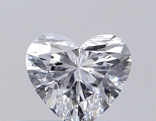 0.3 carat D-VVS1 Natūralus Heart Deimantas (1)