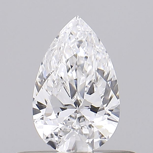 0.4 carat E-VS1 Natūralus Pear Deimantas (1)