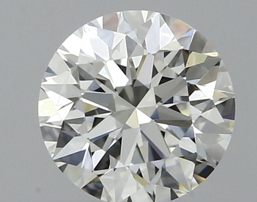 0.37 carat F-VVS1 Excellent cut Natūralus Round Deimantas (1)