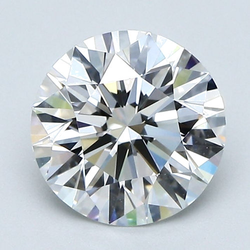 2.01 carat F-VVS2 Excellent cut Natūralus Round Deimantas (1)