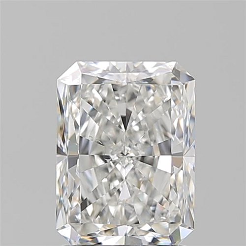 2.02 carat F-SI1 Natūralus Radiant Deimantas (1)
