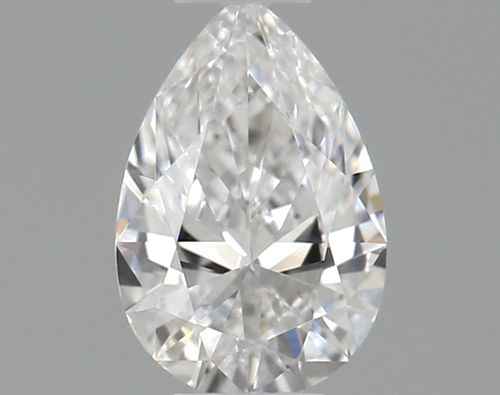 0.24 carat E-VS2 Natūralus Pear Deimantas (1)