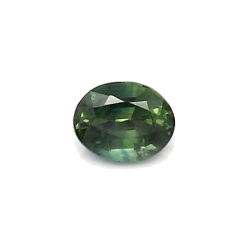 0.37 carat GREEN BRILLIANTSTEP cut Oval Safyras (1)