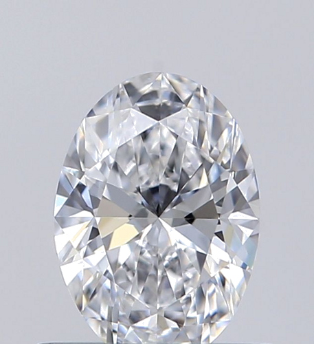 0.52 carat D-IF Natūralus Oval Deimantas (1)