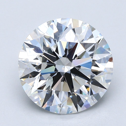 5.05 carat E-VS2 Excellent cut Natūralus Round Deimantas (1)