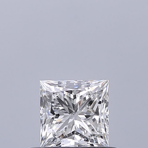 0.43 carat E-VVS1 Natūralus Princess Deimantas (1)