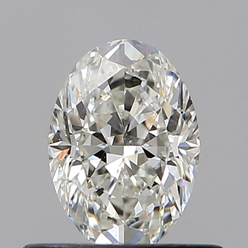 0.51 carat H-SI1 Natūralus Oval Deimantas (1)