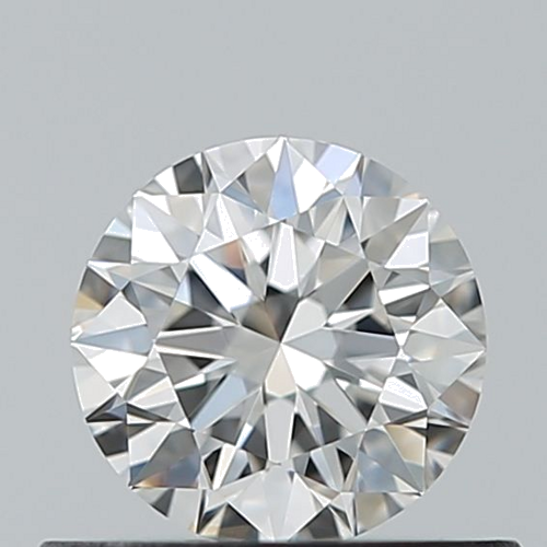 0.5 carat F-VVS2 Excellent cut Natūralus Round Deimantas (1)