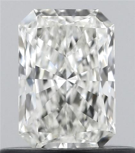 0.45 carat J-VVS2 Natūralus Radiant Deimantas (1)