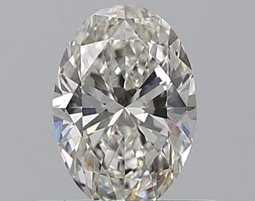 0.5 carat G-VS1 Natūralus Oval Deimantas (1)
