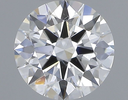 0.59 carat E-SI1 Excellent cut Natūralus Round Deimantas (1)
