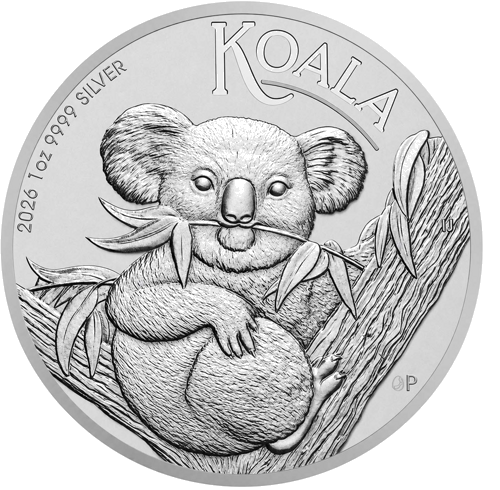 1 oz Koala 2026 Australija sidabrinė moneta (1)