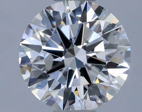 0.57 carat F-VVS1 Excellent cut Natūralus Round Deimantas (1)